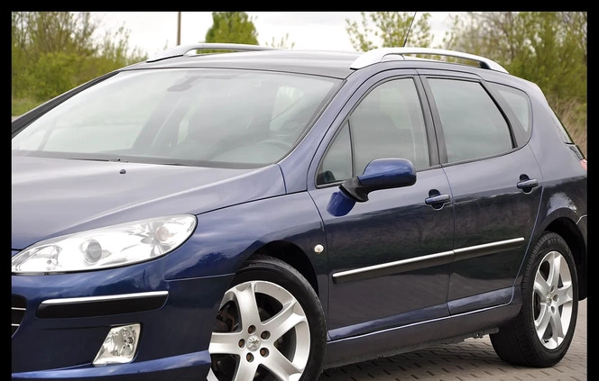 Peugeot 407 cena 15999 przebieg: 217000, rok produkcji 2008 z Siedlce małe 562